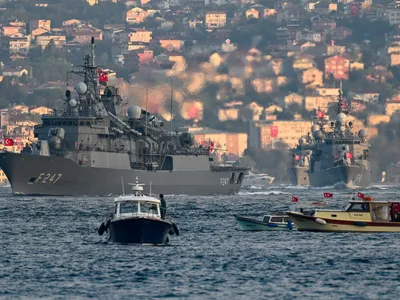 TCG Anadolu, cea mai mare navă construită de Turcia - Foto: Profimedia Images