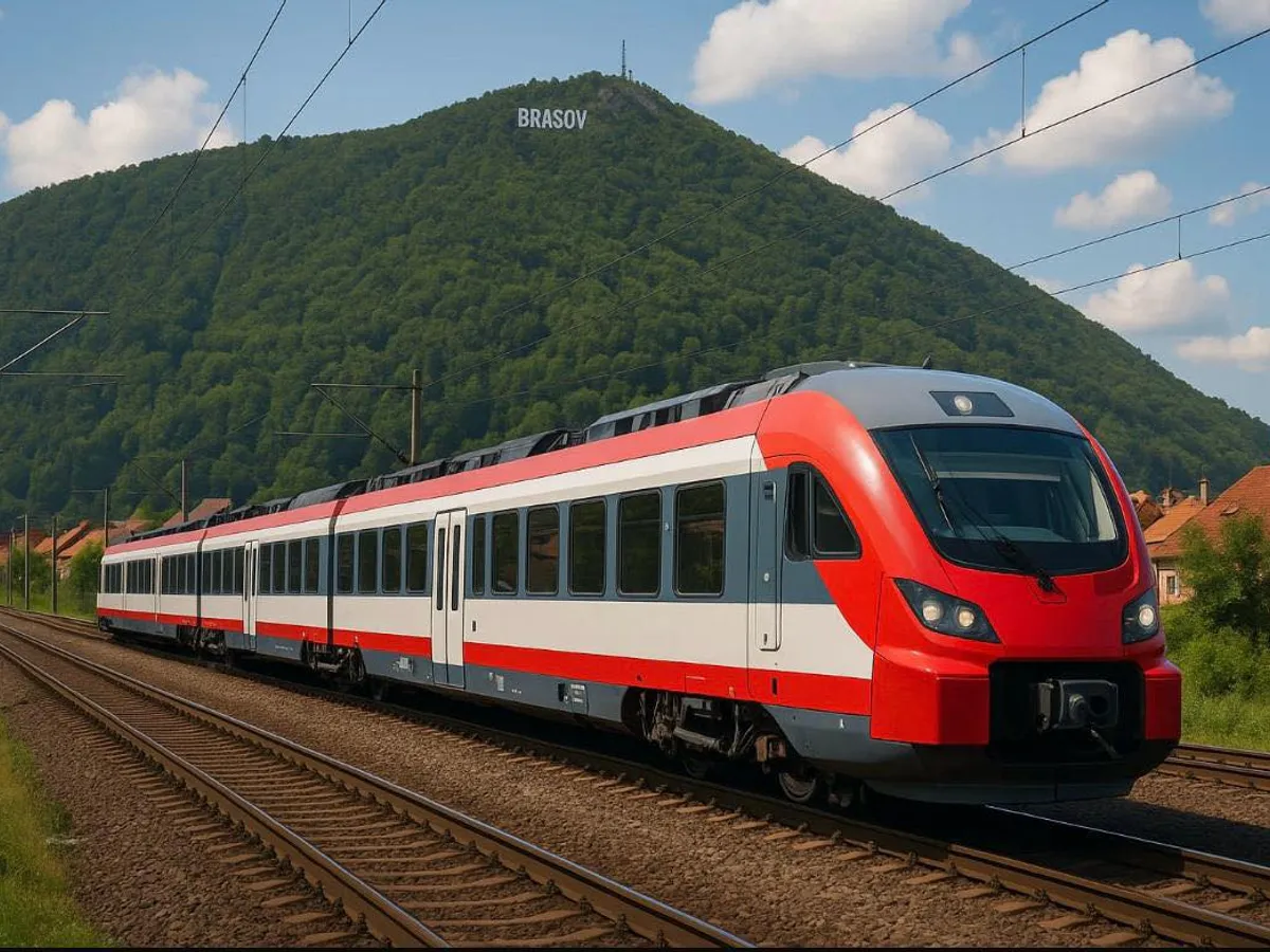 Proiect de tren metropolitan de 238.000.000 €, pe 3 direcții, în jurul Brașovului. Gata în 2029? - Foto: Facebook / Adrian Ioan Veştea
