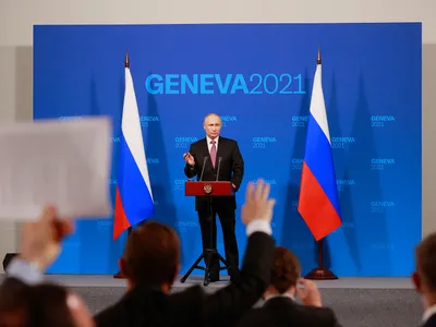 Putin, în conferință de presă după întâlnirea cu Biden/Foto: CNN
