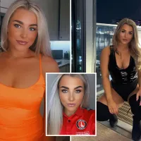 Cea mai sexy jucătoare britanică de fotbal a fost dată afară, dar „marchează” mai bine pe OnlyFans. / Foto: the-sun.com