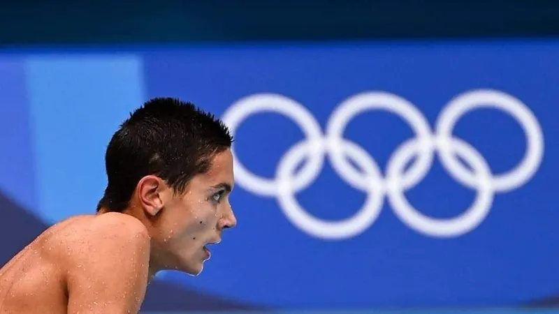 David Popovici concureză pentru ultima dată la un campionat de juiori Foto: COSR