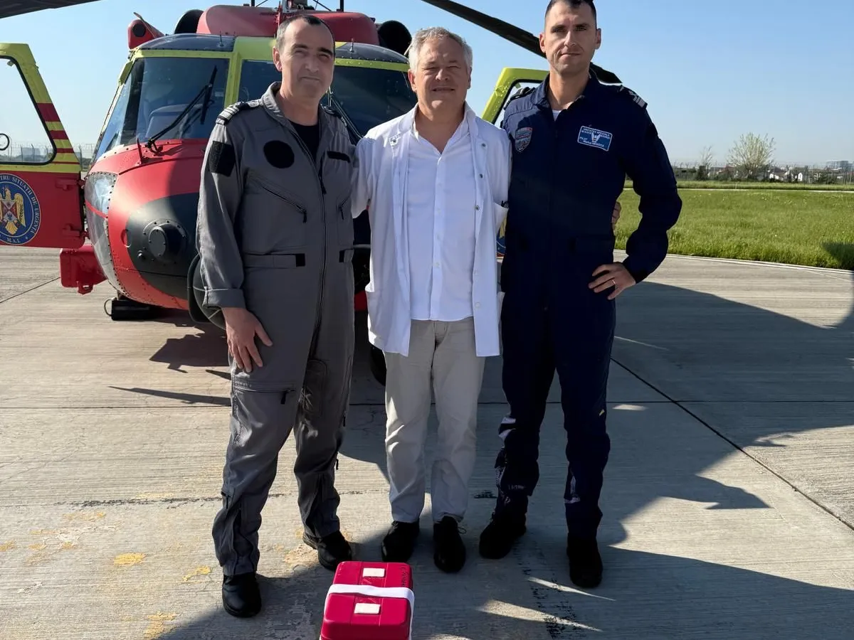 Un copil de un an și jumătate, cel mai mic pacient din România, este operat pentru transplant hepatic