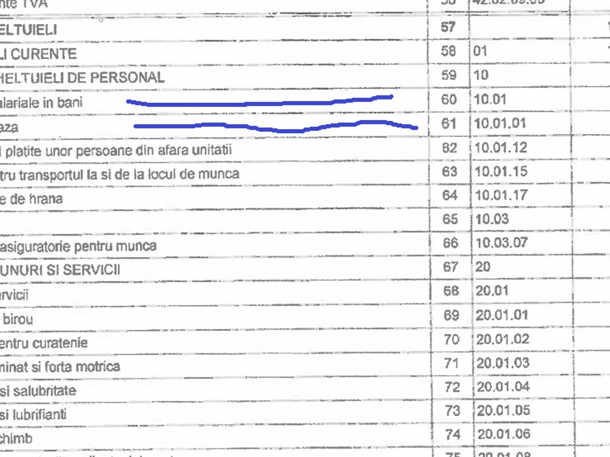 Salarii comună - Foto: Arhiva