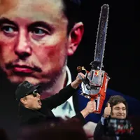 Elon Musk a scos drujba la o conferința Conservatorilor - Foto: Profimedia images