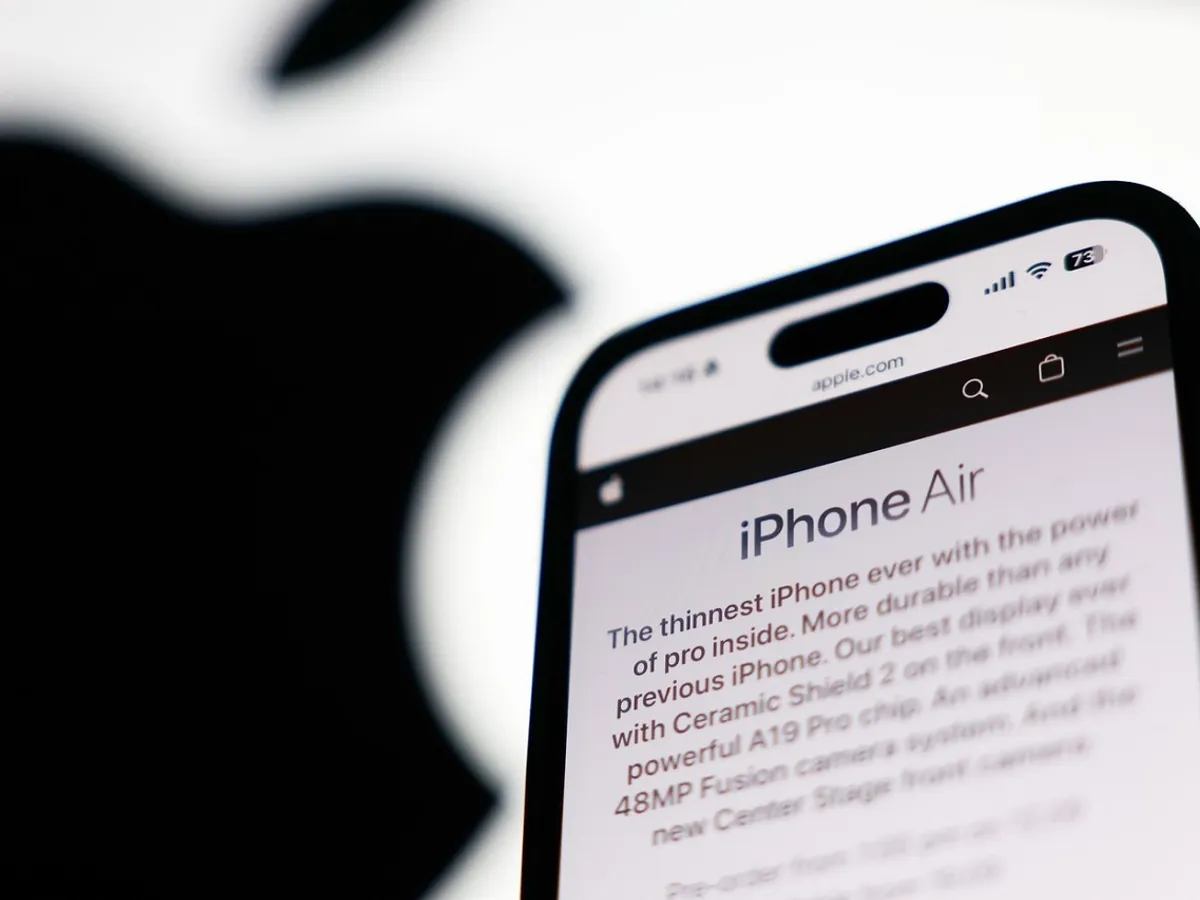 iPhone 17 Air, cel mai subțire smartphone lansat de Apple - Foto: Profimedia Images