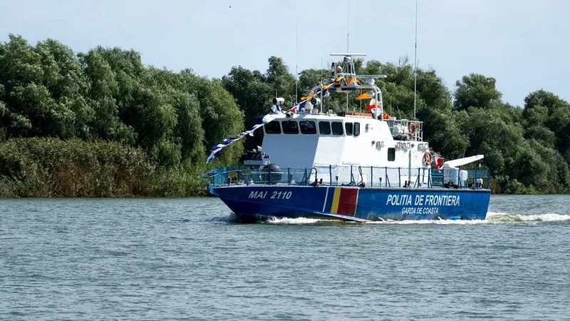 Accident naval pe Dunăre - Foto: Garda de Coastă (cu rol ilustrativ)