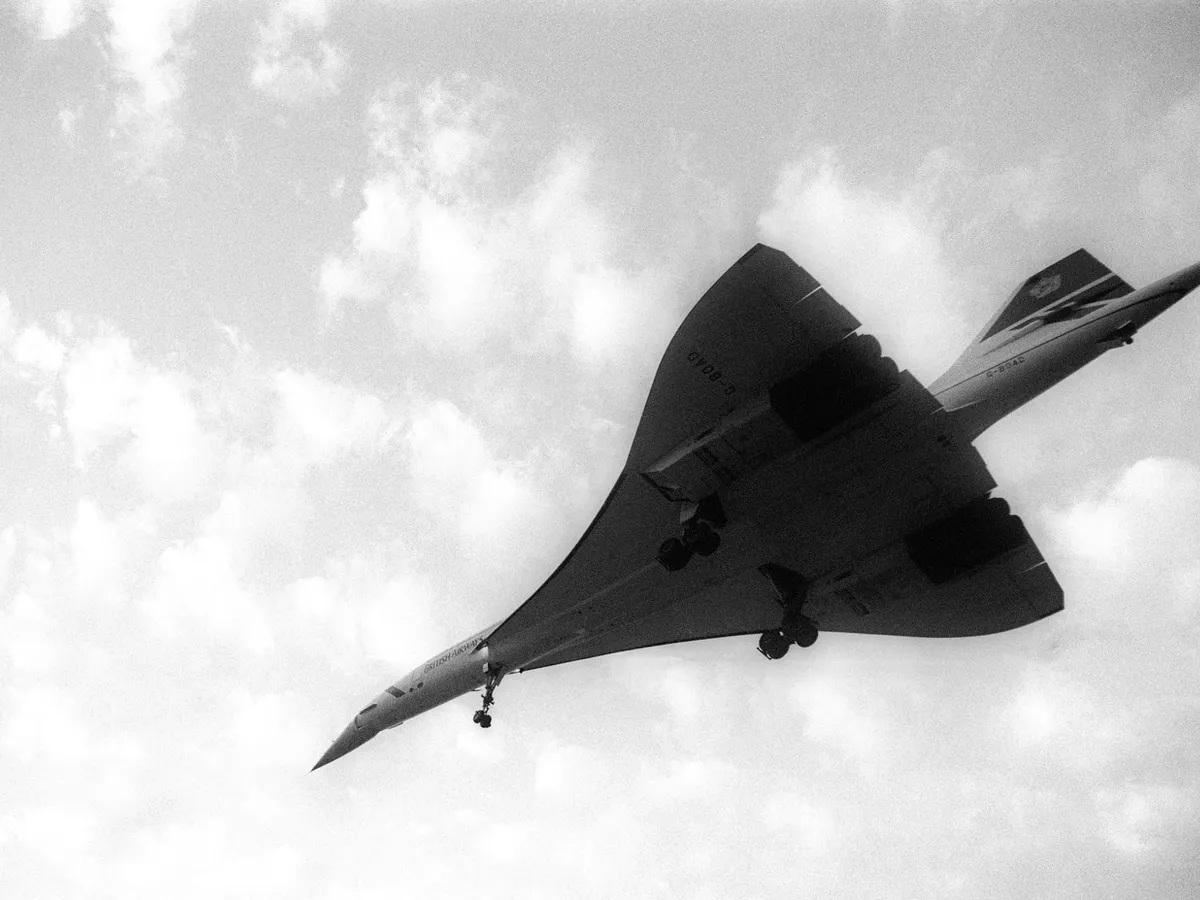 Avionul Concorde, retras din cauza bumului sonic - Foto: Profimedia Images (imagine cu rol ilustrativ)