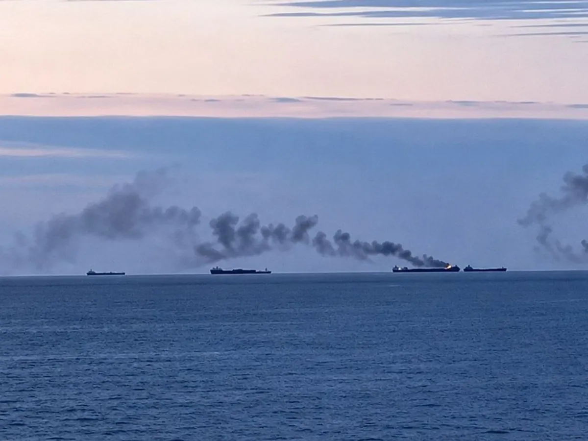 Ucraina a distrus un convoi de 15 petroliere ale Rusiei în Marea Azov - Foto: Profimedia Images (imagine cu rol ilustrativ)