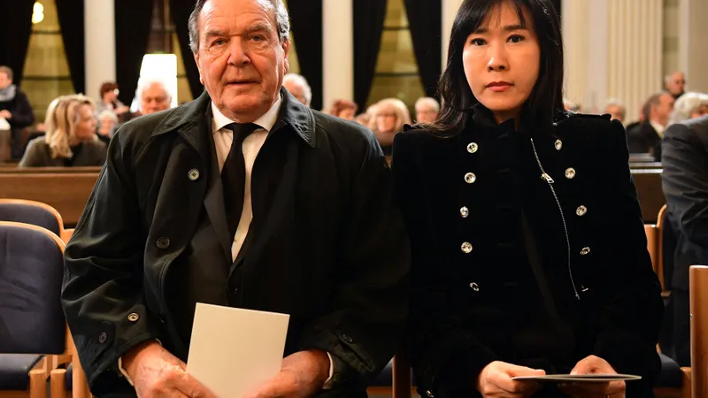 Schroeder și So-yeon Kim-Foto: Profimedia Images