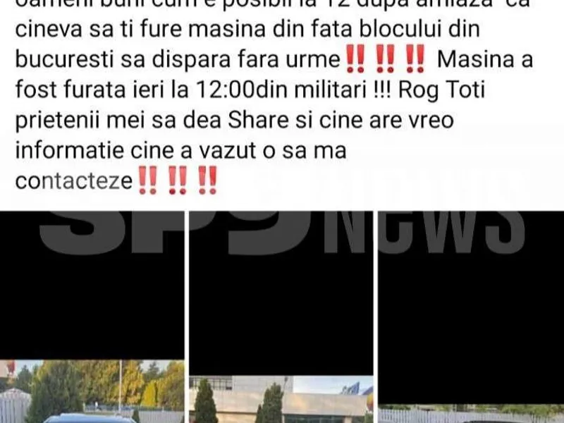 Mesajul postat de Dani Balint,  fiul lui Sile Cămătaru Foto: spynews