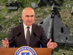 Ilie Bolojan a promulgat legea care permite doborârea dronelor rusești care intră în România - Foto: Profimedia images