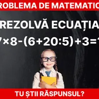 Poți rezolva ecuația aceasta? Foto: Newsweek România