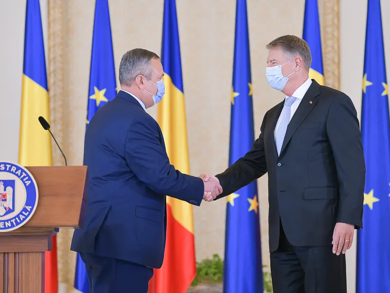 Iohannis se întâlneşte cu Ciucă pentru a discuta despre situaţia de securitate din zona noastră/FOTO: Facebook/KlausIohannis