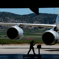 Avion parcat - Foto: Profimedia Images (Imagine cu rol ilustrativ)