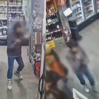 Momentul furtului - Foto: captură camere de supraveghere