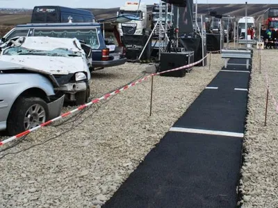 Metrul de autostradă din Suceava/FOTO: bbc.com