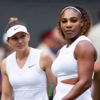 Simona Halep și Serena Williams. (Poză cu rol ilustrativ. Foto:Playsport)