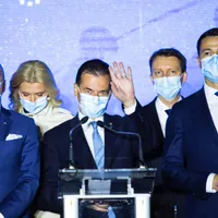 Liderii liberali, după anunțarea victoriei lui Dan / Facebook