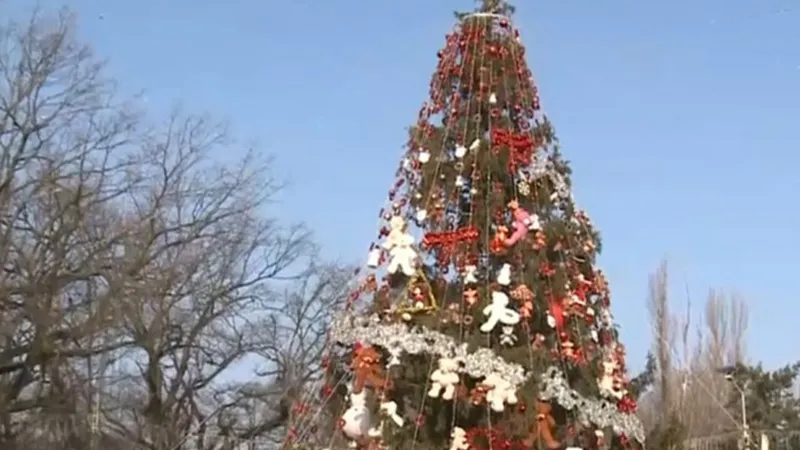 Orașul din România unde încă nu au fost scoase decorațiunile de Crăciun. Care este motivul - Foto: Digi24