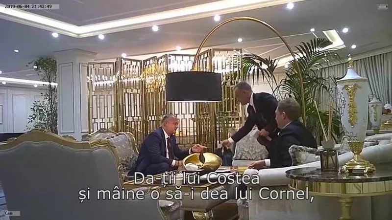 VIDEO Poliția a descins acasă la ex-președinte moldovean Dodon. Momentul când ia punga misterioasă