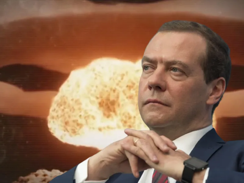 Dmitri Medvedev amenință că alimentarea Kievului cu arme va duce la un război nuclear - FOTO: Profimedia Images