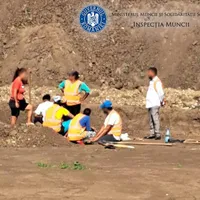 190 de muncitori fără contract, pe șantierul Autostrăzii Moldova. Ce amendă a primit angajatorul? - Foto: Facebook / Inspectoratul Teritorial de Muncă Buzău