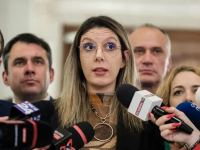 Ministrul Mediului, Diana Buzoianu, la moţiunea simplă iniţiată împotriva sa - Foto: INQUAM PHOTOS/Alexandru Nechez