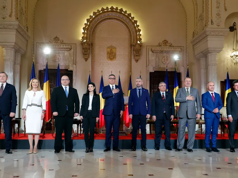Candidații invitați la Palatul Parlemntului pentru o dezbatere electorala - Foto: Profimedia Images