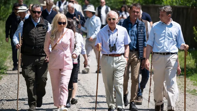 Charles al III-lea, plimbarea lângă Valea Zălanului - Foto: Profimedia Images
