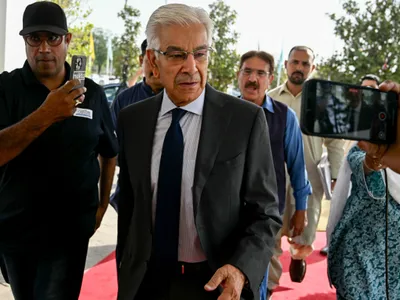 Ministrul pakistanez al Apărării, Khawaja Muhammad Asif - Foto: Profimedia Images