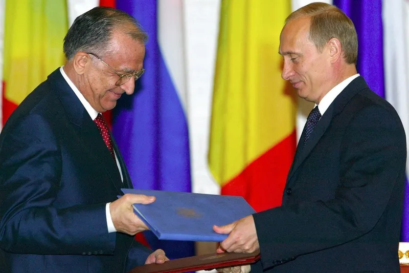 Ion Iliescu Vladimir Putin