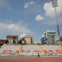 Buldozerele intră în Ştefan cel Mare. Începe construcţia noului stadion Dinamo - Foto: INQUAM PHOTOS/George Călin