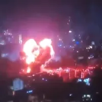 6 morți și 46 de răniți după o nouă serie de bombardamente Israeliene în centrul Beirutului - Foto: X/ @InvasionReport - Captură foto