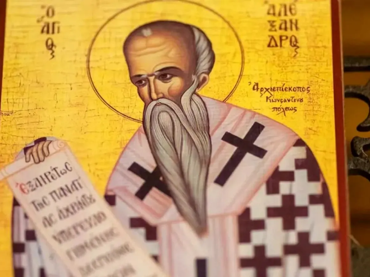 Românii îl sărbătoresc pe Sfântul Alexandru. Cum a redus la tăcere un filosof păgân