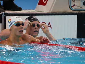 Reacția americanilor, după ce David Popovici l-a învins pe Luke Hobson și a câștigat aurul mondial la 200m liber