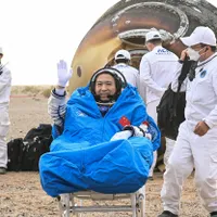Trei taikonauți s-au întors pe Pământ după 6 luni pe stația spațială chinezească Tiangong - Foto: Profimedia Images