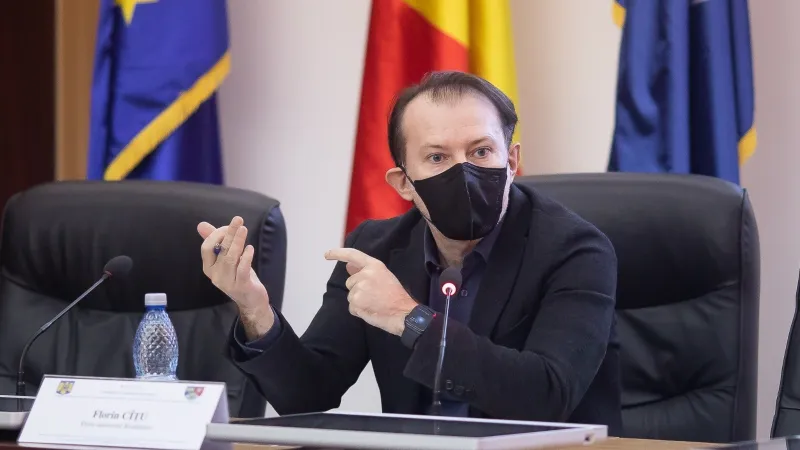 Premierul României, Florin Cîțu. Sursă imagine: Facebook