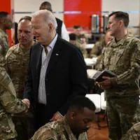 Președintele SUA, Joe Biden, a vizitat baza americană din Polonia/ Foto: Time of Israel