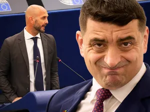 George Simion, făcut praf în Parlamentul European de aliații săi: „A pierdut acasă. Pierde și aici” - Foto: Colaj Newsweek - Profimedia images