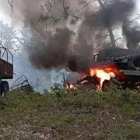 VIDEO Armata ucraineană anunță că a distrus un convoi de 200 blindate rusești în Melitopol/FOTO: Twitter