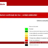 Alerta MAE. Sursa: Facebook MAE