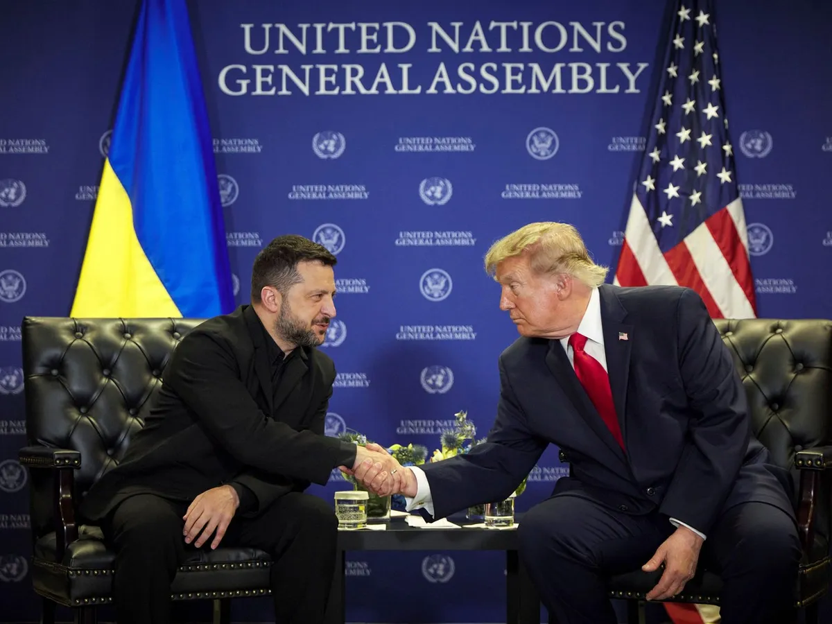 Volodimir Zelenski și Donald Trump - Foto: Profimedia images