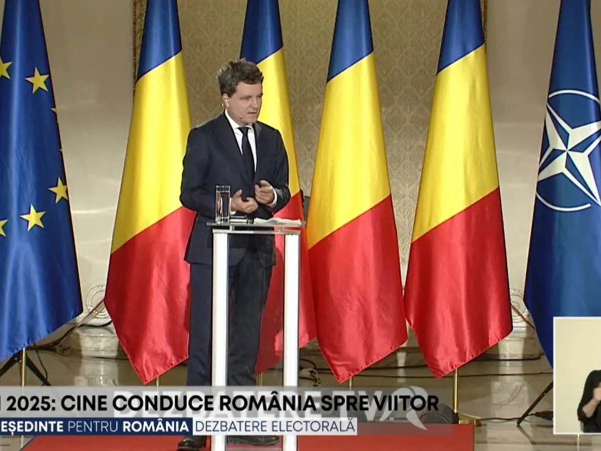 LIVE Nicușor Dan, singur în fața alegătorilor la TVR. Dezbatere decisivă. Simion a boicotat din nou - FOTO: captură video (imagine cu rol ilustrativ)