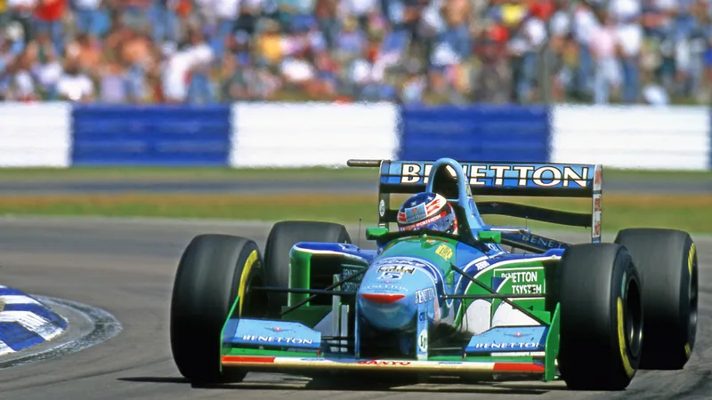 Michael Schumacher, campion mondial în 1994 cu Benetton Ford. / Foto: Ford