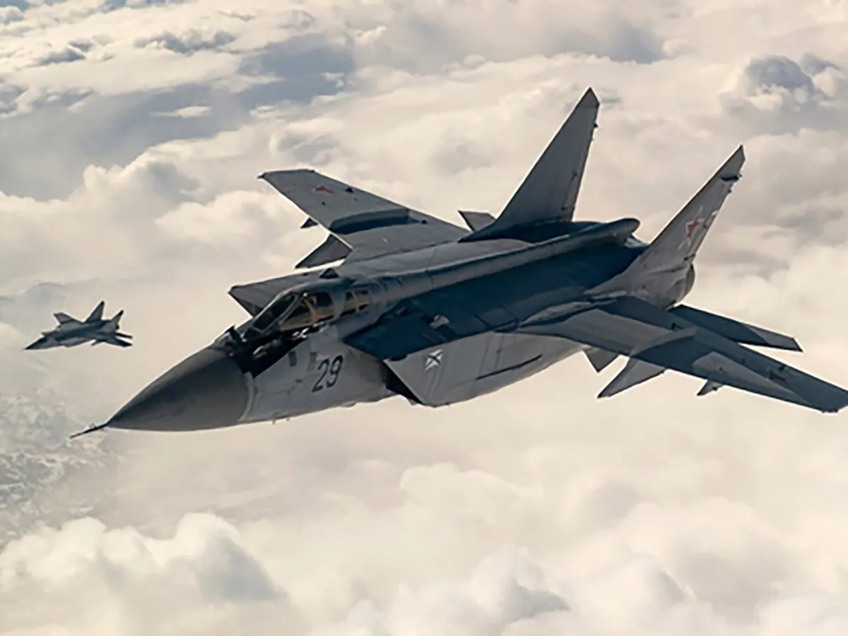 Avioane de vânătoare rusești  MIG 31 - Foto: Profimedia Images
