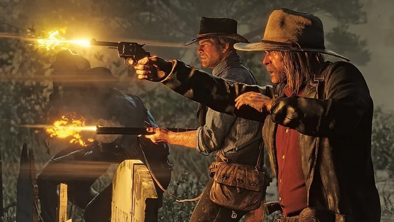 COWBOY LA PUTERE  Eroul din Red Dead Redemption (sau anti-erou, depinde de jucător) este Arthur Morgan, cel care călătoreşte printr-un uluitor peisaj sălbatic, presărat cu oraşe decrepite