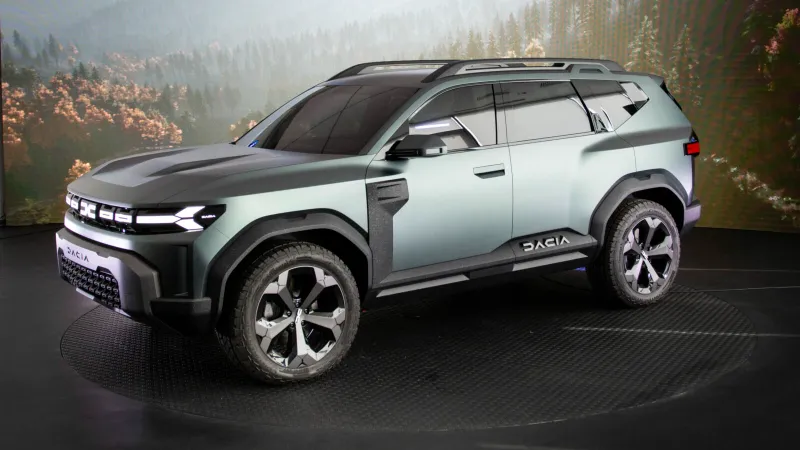 Toate datele despre Bigster, Dacia de peste 30.000 €: hibrid de 1.8 litri și 4x4 electric - Foto: Renault-Dacia