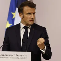 Macron, hotărât să „spargă ușa firicii” în Occident. Va merge în Ucraina cu un plan contra Rusiei - Foto: Profimedi images