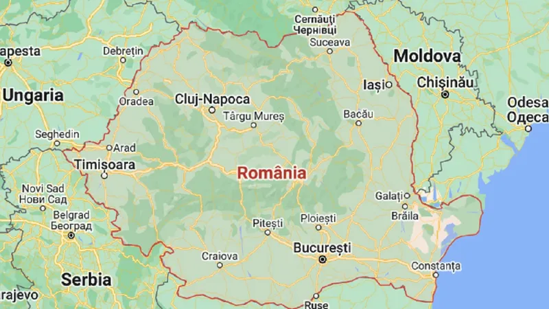 De unde vine numele României și de ce ne numim români. Istoricii vin cu explicații Foto: Google maps - rol ilustrativ