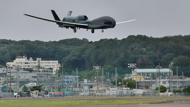 Puternica dronă RQ-4B revine în Marea Neagră. Mișcările militarilor ruși în vizor - Foto: profimediaimages.ro
